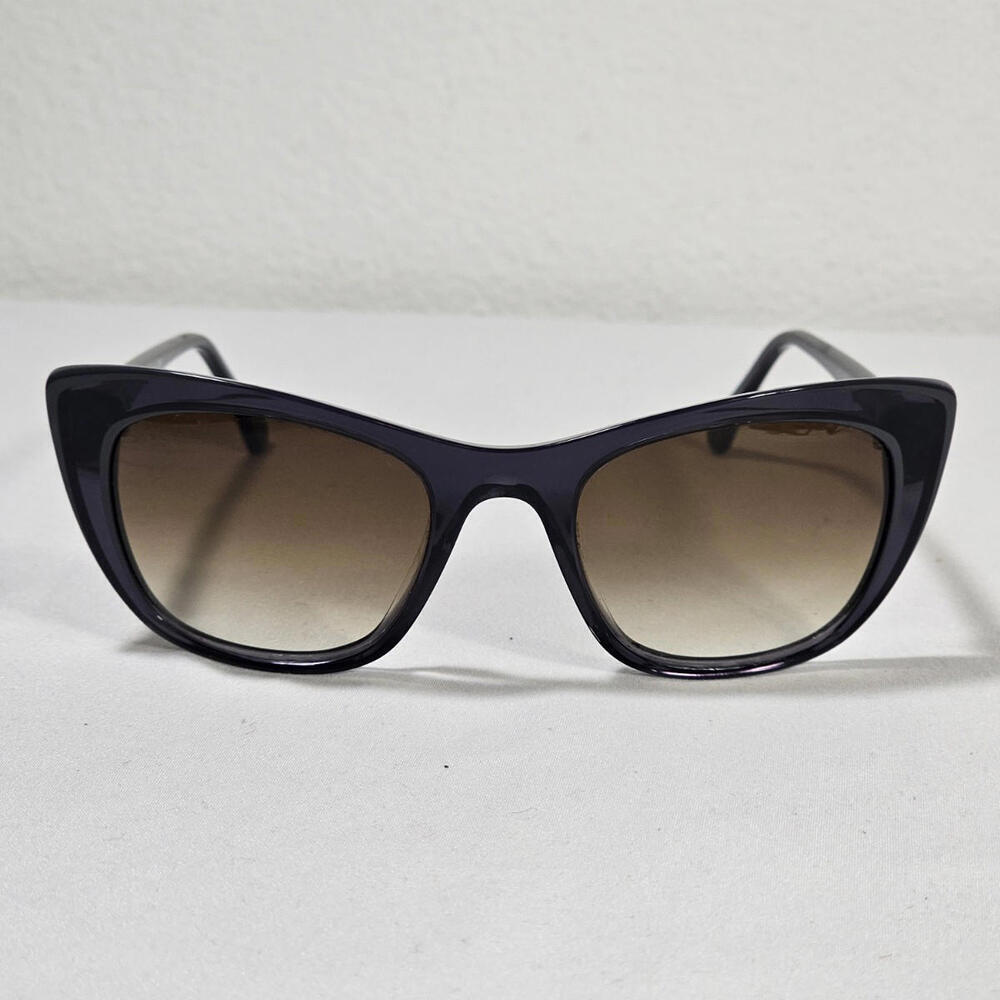 Face a Face Ondes 2 Designer Sunglasses Dark Purple And Black Frames 52-20-136 - Picture 6 of 12